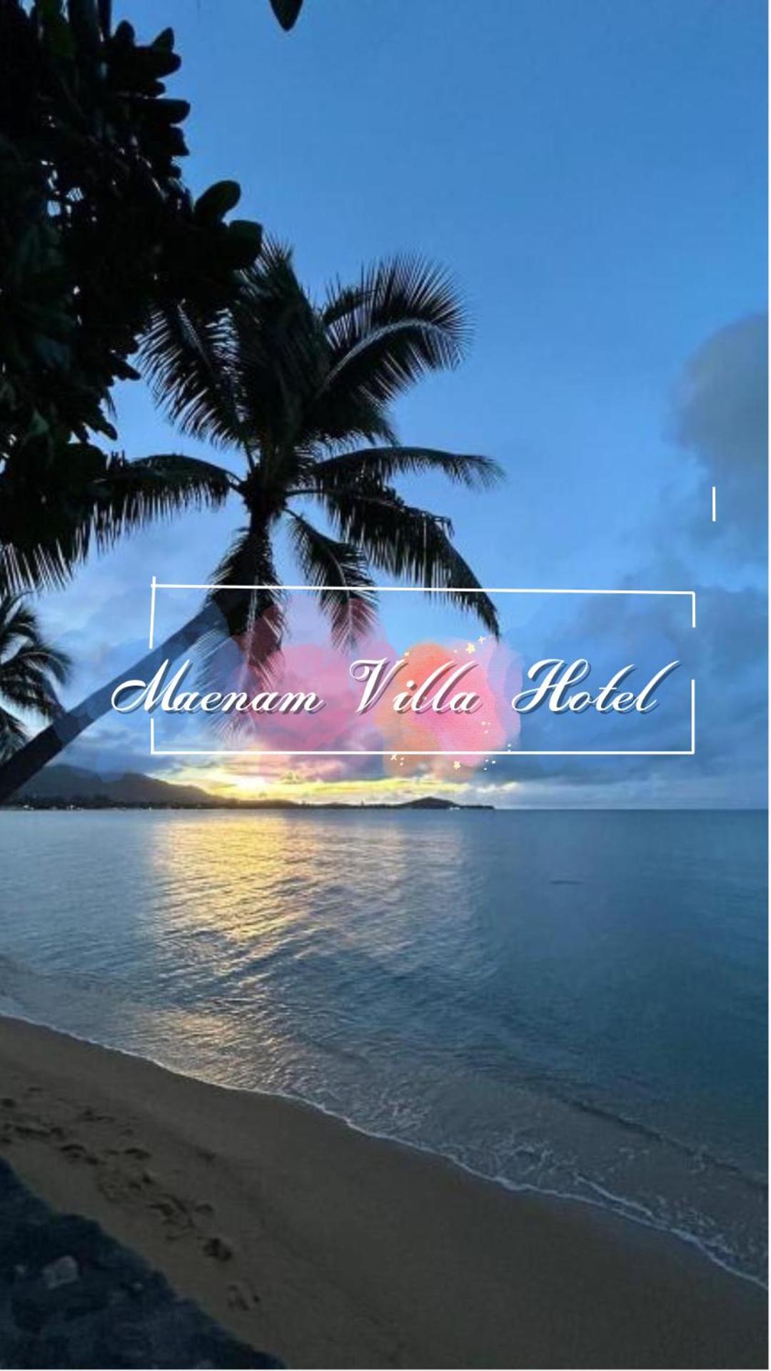 Maenam Villa Hotel Мае Нам Екстериор снимка